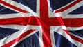 Rippled British flag