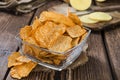 Rippled Potato Chips Royalty Free Stock Photo