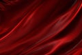 Rippled Red Silk Royalty Free Stock Photo