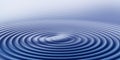 Rippled rings of water Royalty Free Stock Photo