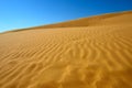 Desert sand dunes Royalty Free Stock Photo