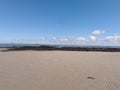 Rippled sand low tide Royalty Free Stock Photo