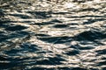 Rippled water surface background Royalty Free Stock Photo