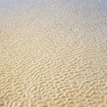 Rippled Wet Sand Background Royalty Free Stock Photo