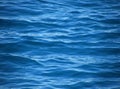 Ripples on blue sea