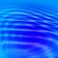 Ripples In Blue Water Royalty Free Stock Photo