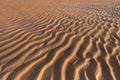 Pattern of sand waves and beautiful scenery in the sunrise,Koh Yao Yai,Phang Nga,Thailand Royalty Free Stock Photo