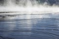 Ripples and Steam in Midway Geyser Basin Royalty Free Stock Photo