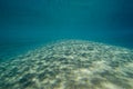 Ripples of sunlight underwater Royalty Free Stock Photo