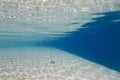 Ripples of sunlight underwater Royalty Free Stock Photo