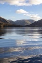 Ripples on Ullswater Lake District Royalty Free Stock Photo