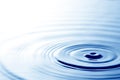 Ripples in water Royalty Free Stock Photo