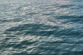 Rippling sea water surface with sunlight reflection Royalty Free Stock Photo