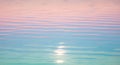 Rippling water reflecting a gradient of Royalty Free Stock Photo