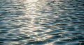 Rippling water surface reflecting sunlight. The light creates shimmering, wavy patterns across the Royalty Free Stock Photo