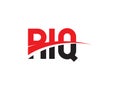 RIQ  Letter Initial Logo Design Vector Illustration Royalty Free Stock Photo