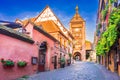 Riquewihr, Alsace. Most beautiful villages of France Royalty Free Stock Photo