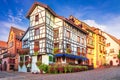 Riquewihr, Alsace. Most beautiful villages of France Royalty Free Stock Photo