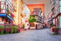 Riquewihr, Alsace. Most beautiful villages of France Royalty Free Stock Photo