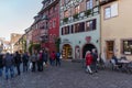 Riquewihr medieval village, Alsace, France Royalty Free Stock Photo