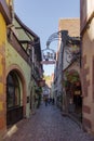 Riquewihr medieval village, Alsace, France Royalty Free Stock Photo