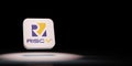 RISC-V, or Risc 5, App Icon Spotlighted on Black Background