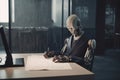 The Rise of AI Business Leaders: Meet the Robotic Executive Ai generated