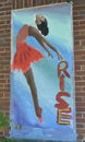 Rise Artwork at the Memphis Black Arts Alliance, Memphis, TN