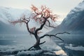 Rise of the Lonely Tree: Reflection of climate catastrophe in the icy expanses