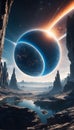 DataEclipse Horizon: QuantumQuotient Elevation Expedition. AI generate
