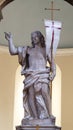 Risen Christ, altar in Franciscan church of the Friars Minor in Dubrovnik, Croatia