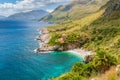 Riserva dello Zingaro, famous natural reserve in Sicily, southern Italy. Royalty Free Stock Photo