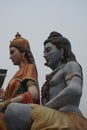 Shiva statue , Rishikesh, the land of Yoga. Royalty Free Stock Photo