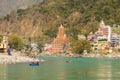 Rafting on the Ganga river in Rishikesh Royalty Free Stock Photo