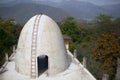 Rishikesh, India, November 2015. Ruins of Chaurasi Kutia, better known as The Beatles ashram.