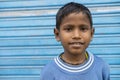 Portrait of young boy in Rishikesh India