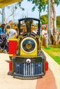 RISHON LE ZION, ISRAEL-MARCH 1, 2018: Children`s entertainment attraction in the park Gan Be Ivrit in Rishon Le Zion, Israel.