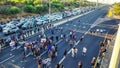 Ethiopian-Israeli community and their supporters closed down the highway