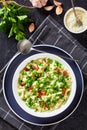 Risi e Bisi, Venetian Risotto with Spring Peas Royalty Free Stock Photo