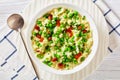 Risi e Bisi, Venetian Risotto with Spring Peas Royalty Free Stock Photo