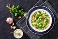 Risi e Bisi, Venetian Risotto with Spring Peas Royalty Free Stock Photo