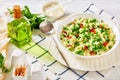 Risi e Bisi, Venetian Risotto with Spring Peas Royalty Free Stock Photo