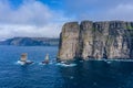 Risin og Kellingin, The Giant and the Witch, sea stacks rocks near Eidi