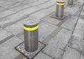 Rising bollards