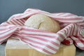 Rising bread dough Royalty Free Stock Photo