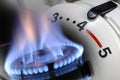 Rising energy costs with gas price and heating