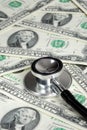 Rising medical cost in the United States Royalty Free Stock Photo