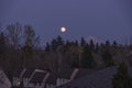 The Rising Moon In Oregon State