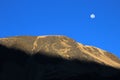 The rising sun at the Quyllurit'i inca festival in the peruvian andes near ausangate mountain.