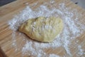Rising yeast dough Royalty Free Stock Photo